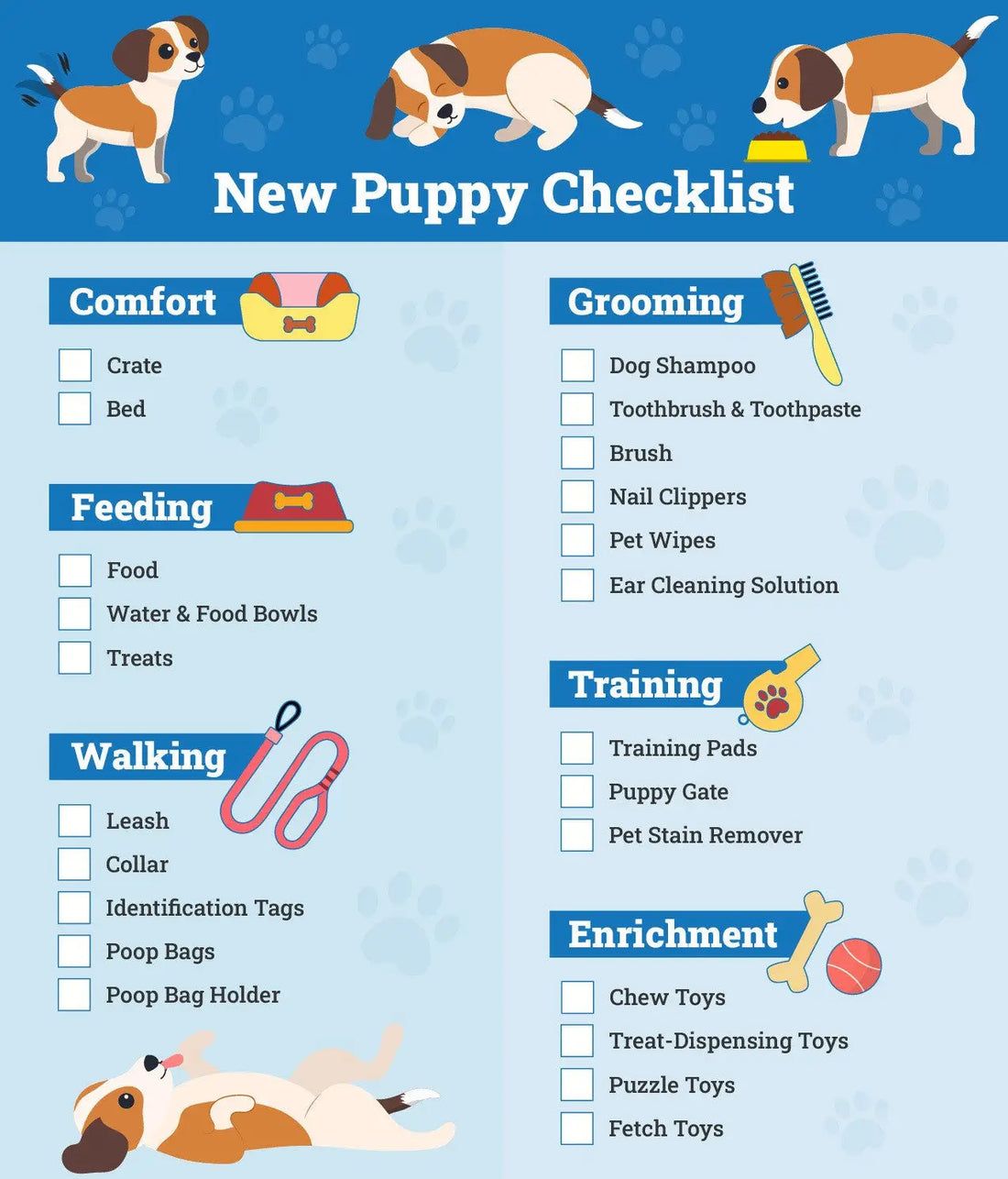 New Pet Checklist: Everything You Need in the First Week