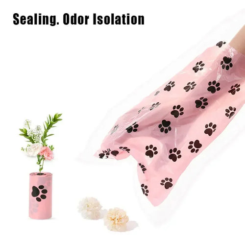 10 Rolls Dog Poop Bag Outdoor Cleaning Poop Bag Outdoor Clean Pets Supplies for Dog 15Bags/Roll Refill Garbage Bag Pet