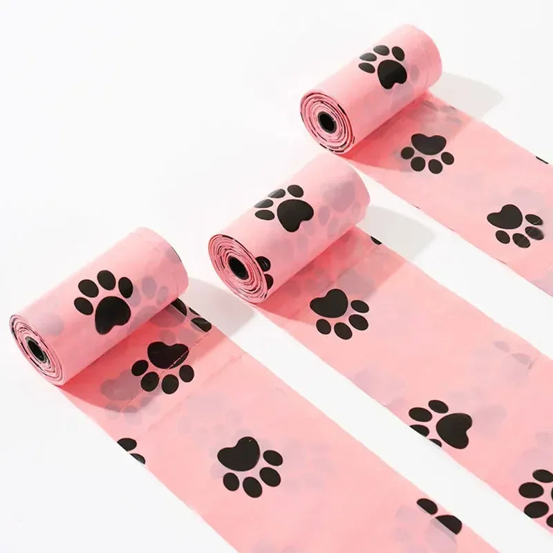 10 Rolls Dog Poop Bag Outdoor Cleaning Poop Bag Outdoor Clean Pets Supplies for Dog 15Bags/Roll Refill Garbage Bag Pet