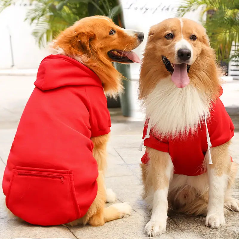 Fleece Pet Winter Jacket Vest for Small Medium & Large Dogs