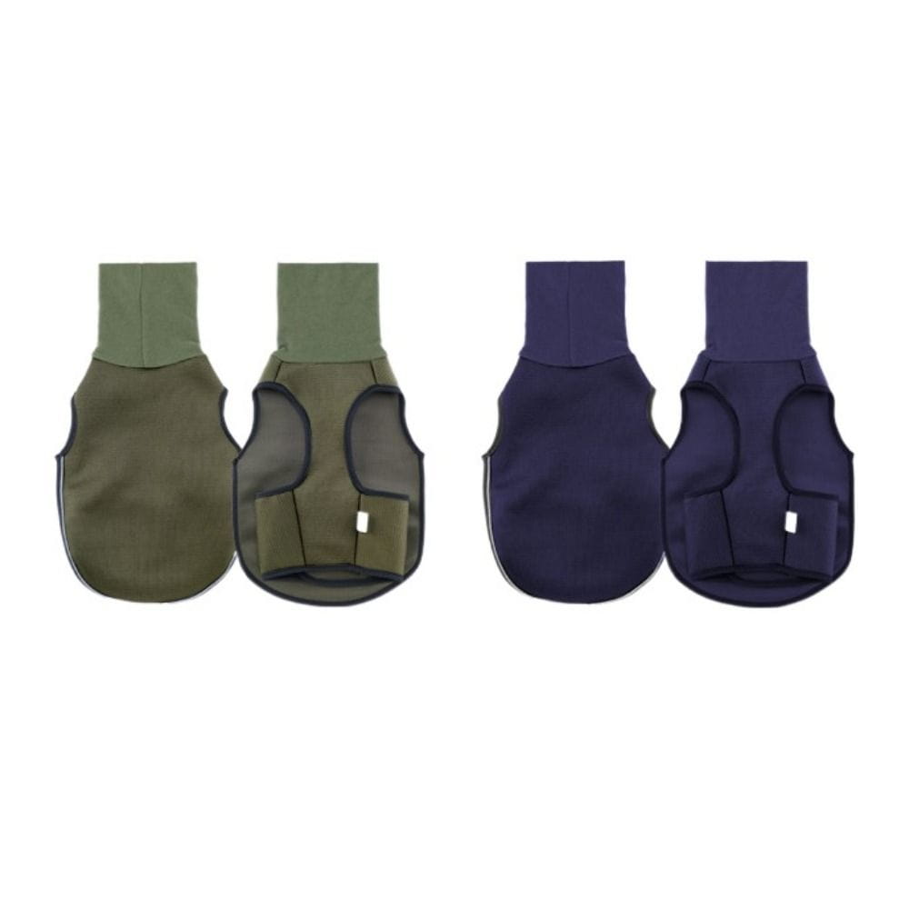 Dog Calming Wrap Elastic Dog Anxiety Vest Reflective Warm Dogs Calming Jacket Windproof with Hoodie Dog Rainy Vest