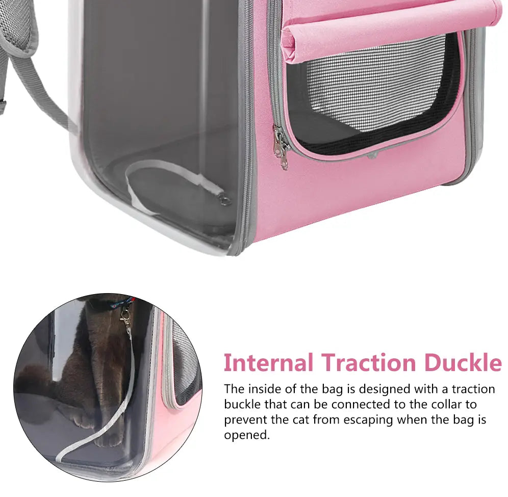 Pet Carrier Backpack Bag Dog Outdoor Travel Bag