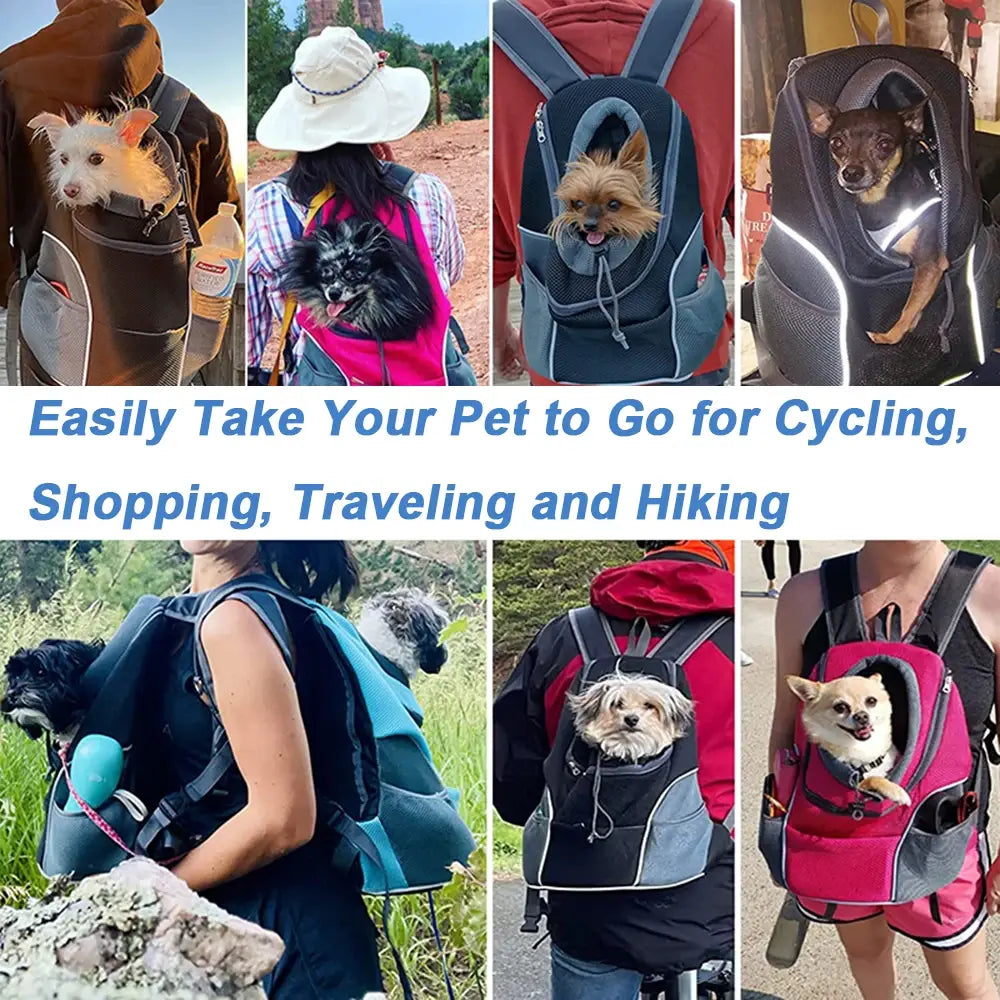 Pet Carrier Backpack for Cats & Small Dogs