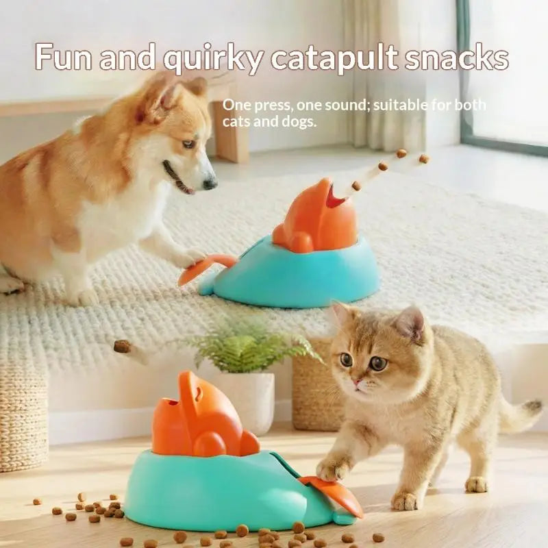 Interactive Dog Puzzle Toys IQ Treat Ball Slow Feeder Pet Training Food Dispenser Funny Feeding Machine for Dogs Cats