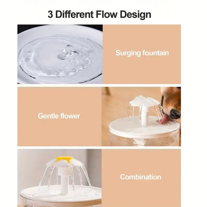 USB Electric Pet Water Fountain - Silent Automatic Cat Water Dispenser with Filter
