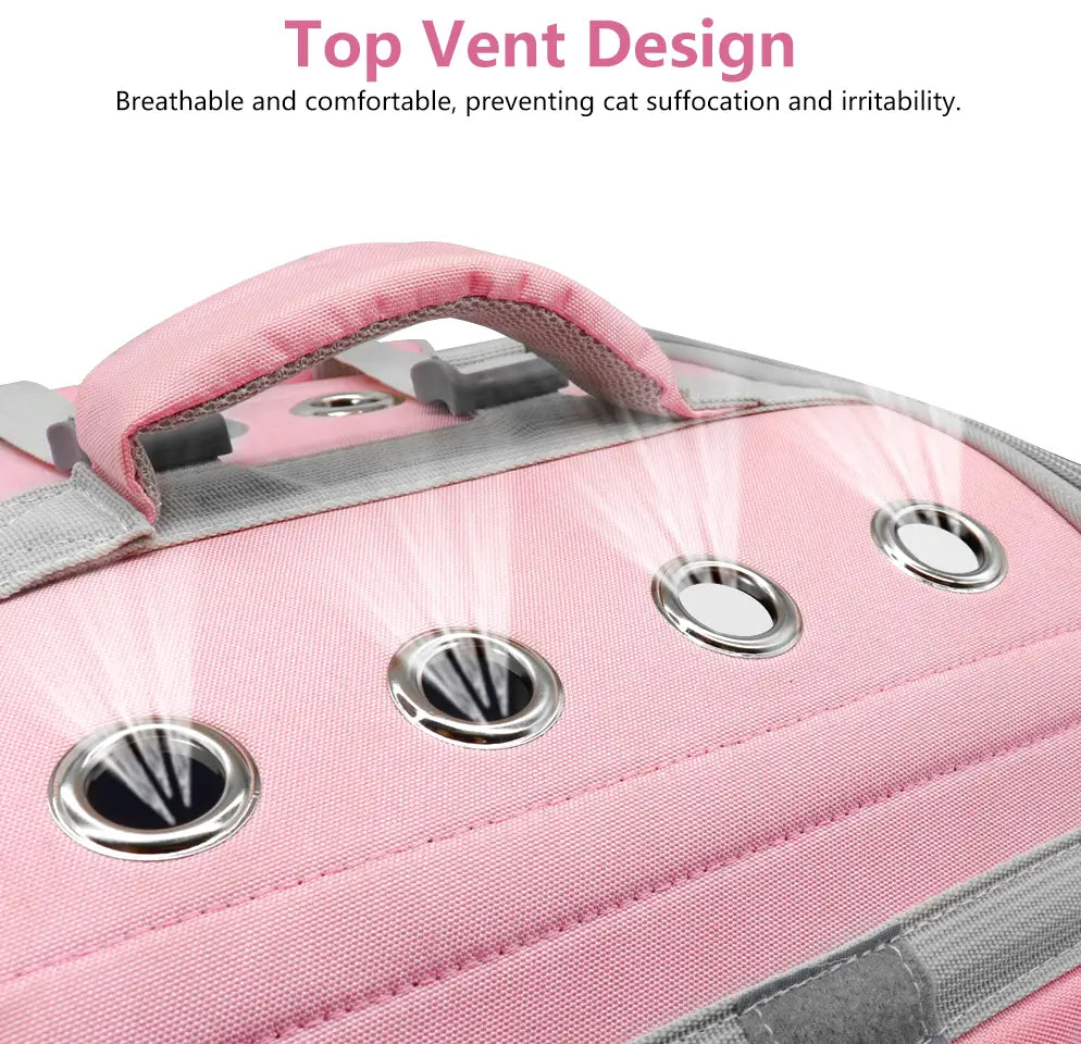 Pet Carrier Backpack Bag Dog Outdoor Travel Bag