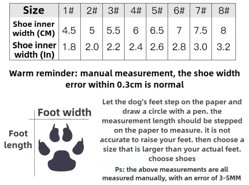 Anti-Slip Tall Dog Waterproof Boots with Suspenders for Winter Snow Rain & Hiking