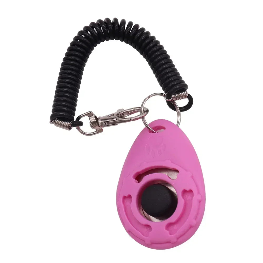 Dog Training Clicker Easy To Use for Cats Puppy Birds Horses Pet Product with Adjustable Wrist Strap Durable