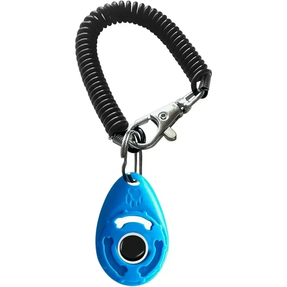 Dog Training Clicker Easy To Use for Cats Puppy Birds Horses Pet Product with Adjustable Wrist Strap Durable