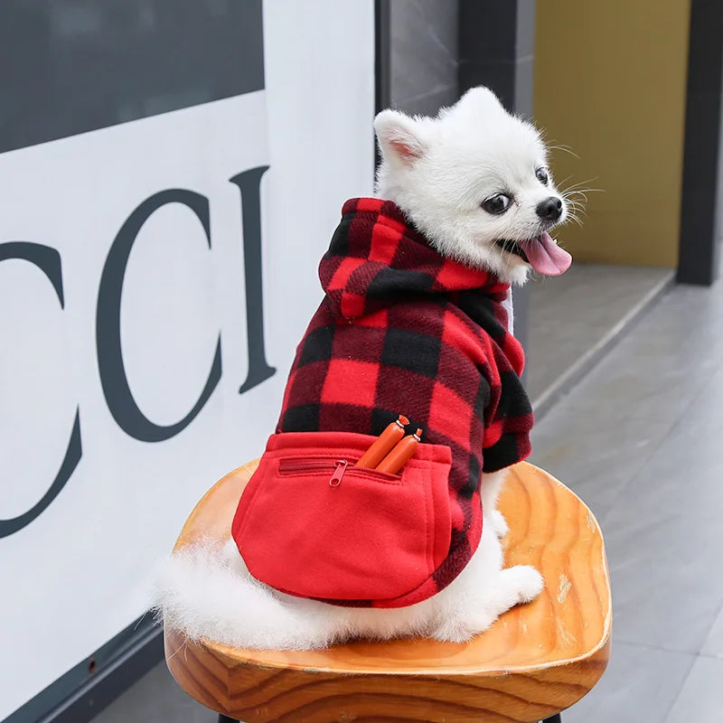 Fleece Pet Winter Jacket Vest for Small Medium & Large Dogs