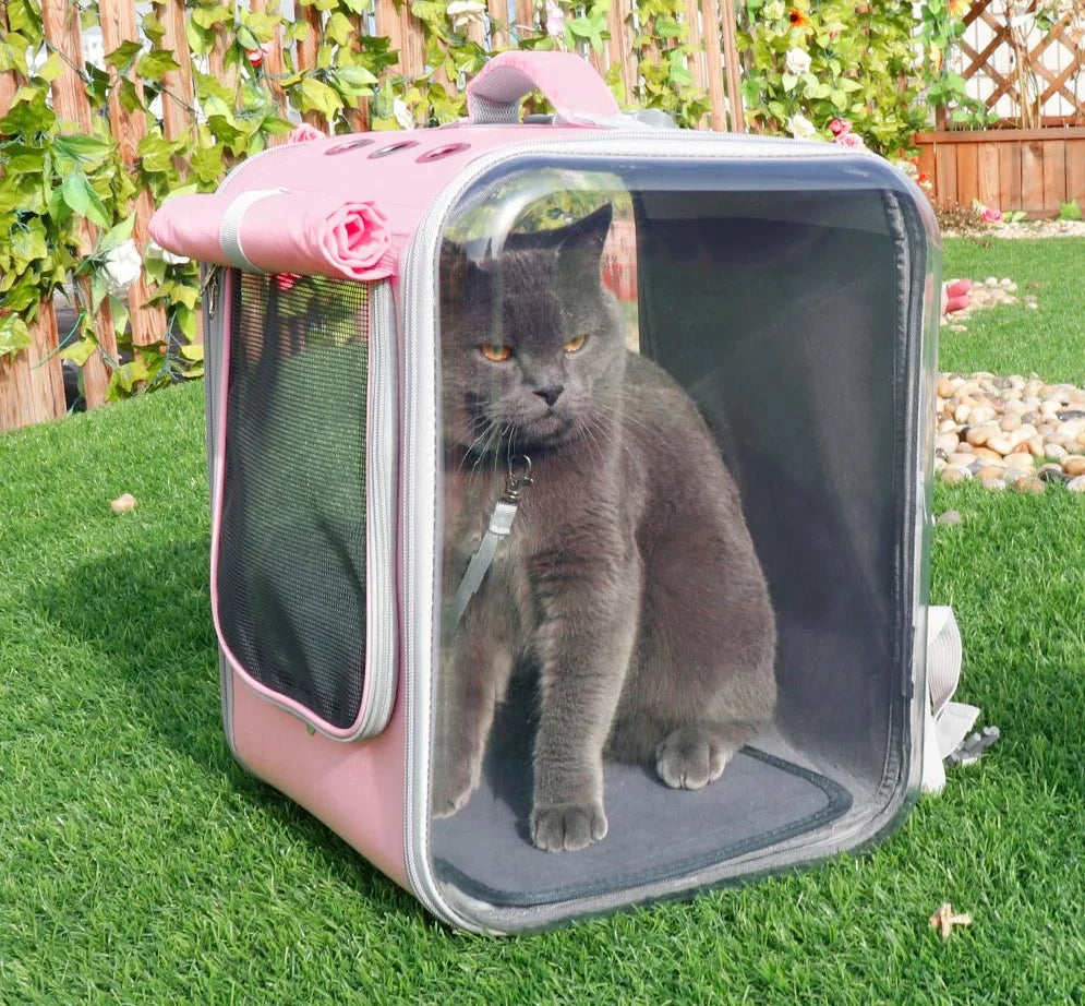 Pet Carrier Backpack Bag Dog Outdoor Travel Bag