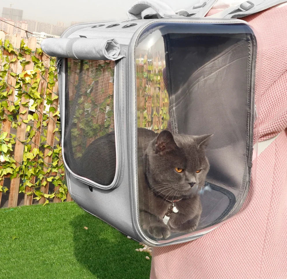 Pet Carrier Backpack Bag Dog Outdoor Travel Bag