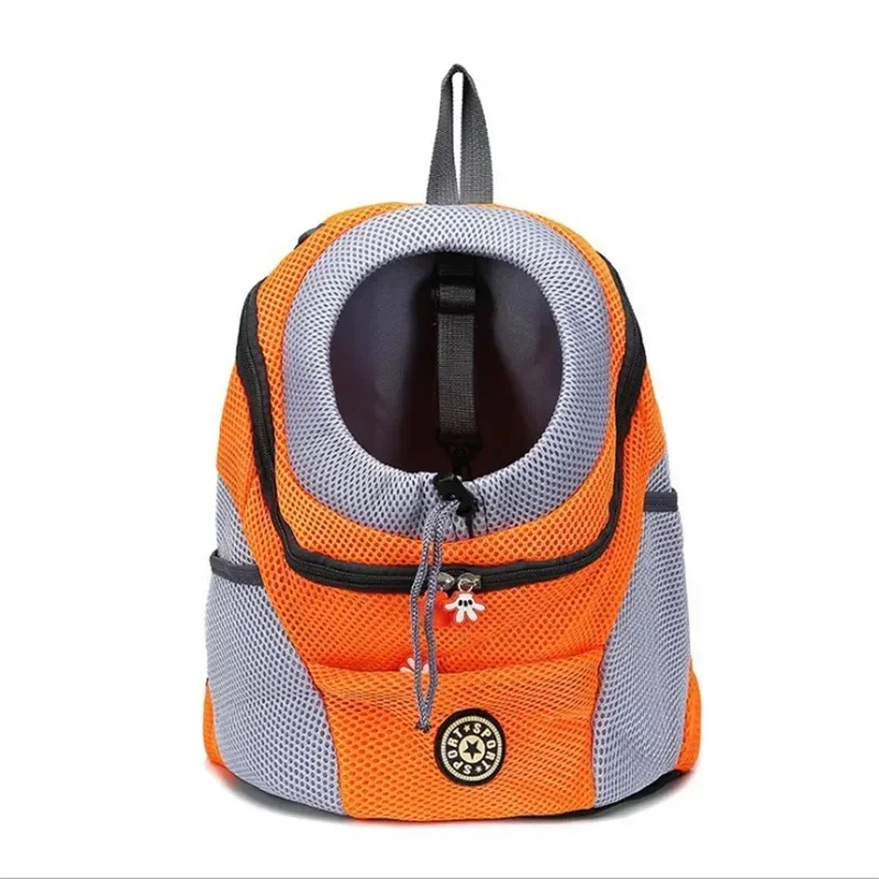 Pet Carrier Backpack for Cats & Small Dogs - Orange / L