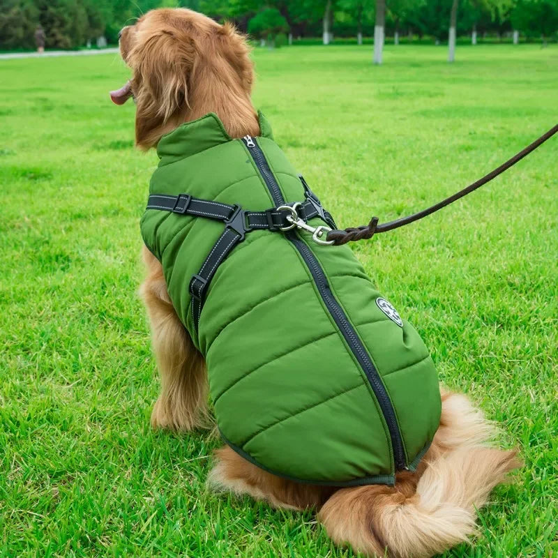 Warm Waterproof Winter Coat for Small Medium & Large Dogs