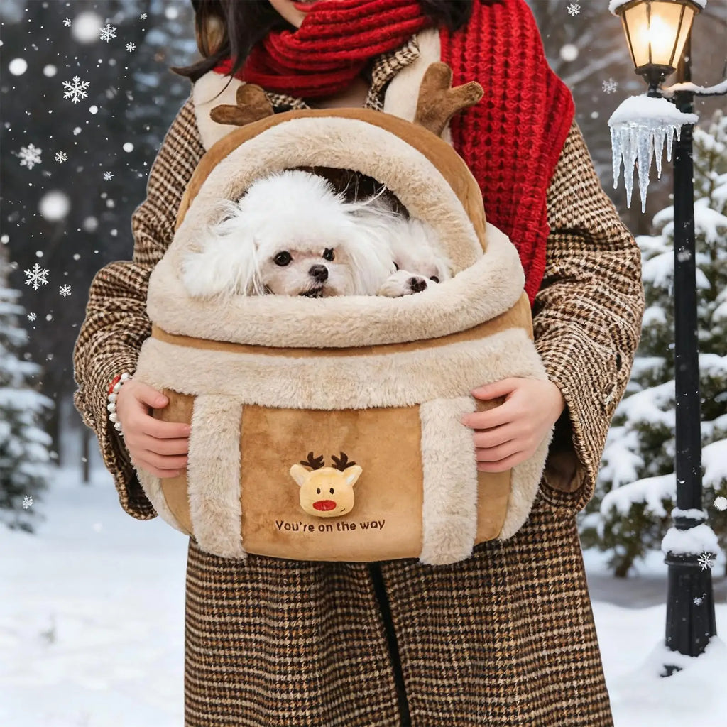 Weatherproof Travel Bag for Cats & Small Dogs